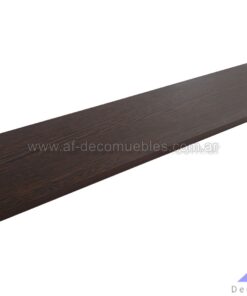 Estante flotante economico 15x70cm-wengue