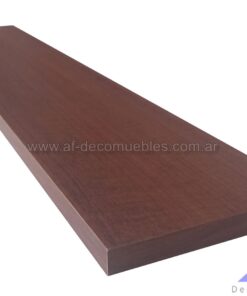 Estante flotante economico 15x80cm - tabaco