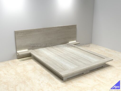 Cama oriental modular 1.40x1.90m