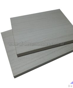 Estante flotante económico 20x25cm teka artico x 2 ud