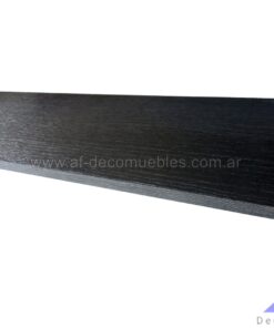 Estante flotante económico 15x50cm-ebano negro