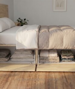 Cama baulera PRACTICA 1.40x1.90m