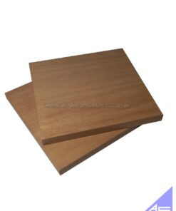 Estante flotante económico 25x25cm enchapado x 2 ud.