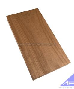 Estante flotante intermedio enchapado natural 20x40cm