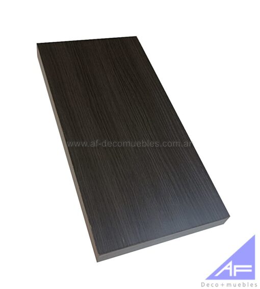 Estante flotante premium 25x50cm-roble dakar - AF Deco+muebles
