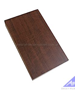 Estante flotante intermedio 20x40cm tabaco