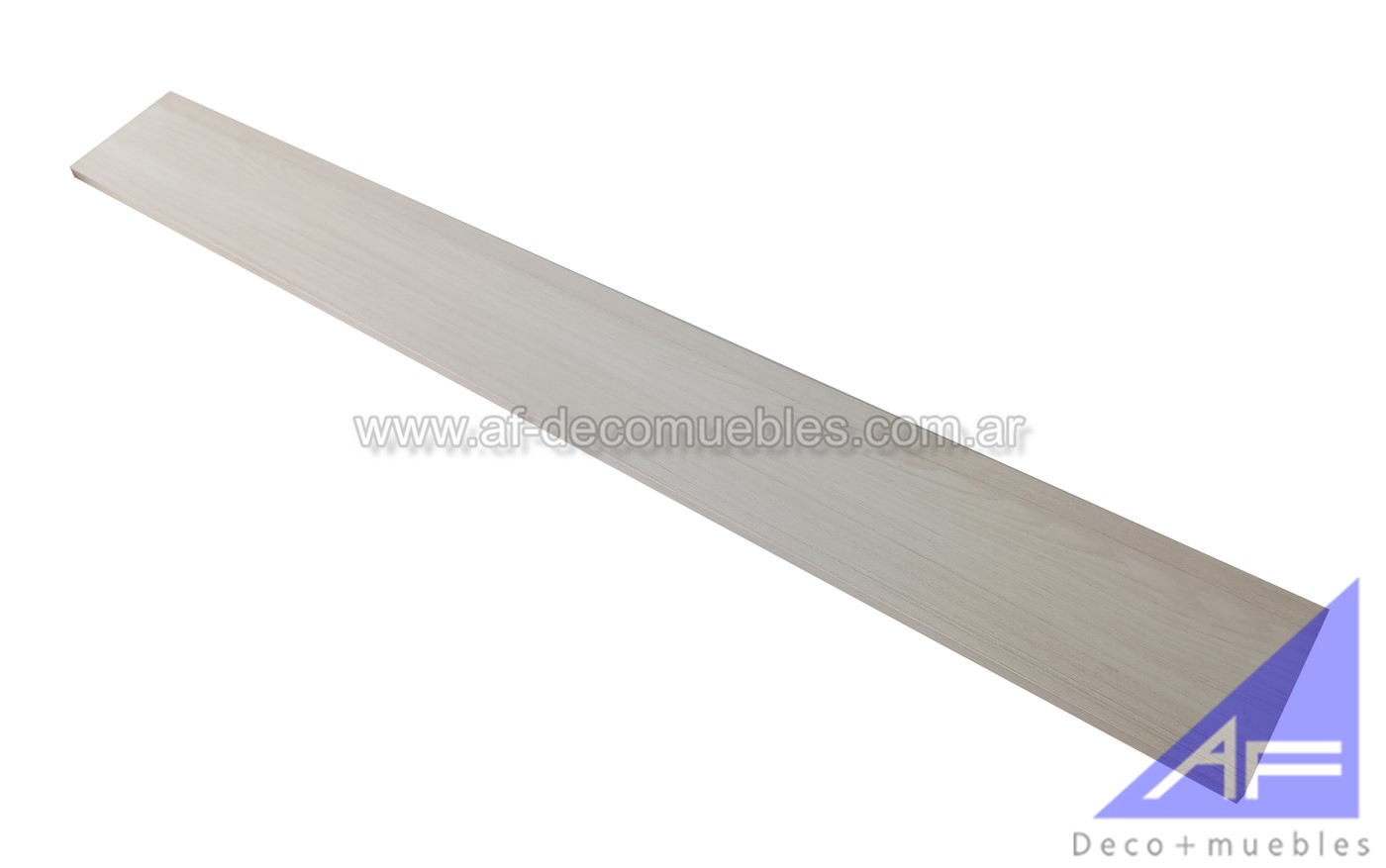 Estante flotante economico 15x100cm - blanco