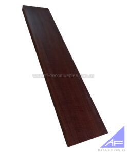 Estante flotante intermedio 25x100cm-tabaco